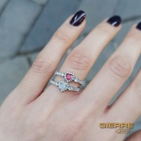 SPLAN004 Anello cuore mini kate
